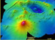 Vulkaankegels van de Monowai  GNS Science