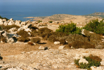 View from Ambelos,
 facing Crete © A. van Roekel